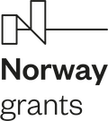 Na obrázku je logo Norských fondů.
